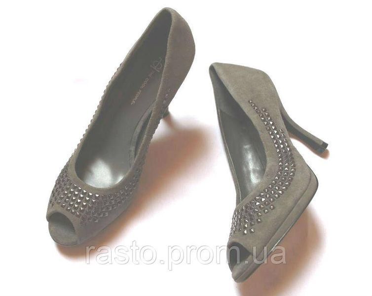 Замшевые женские туфли лодочки с открытым носком The cool people ALDO 36, 36.5, 38 размеры 958020270 фото