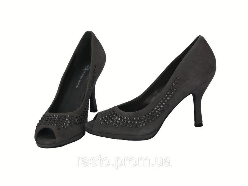 Замшевые женские туфли лодочки с открытым носком The cool people ALDO 36, 36.5, 38 размеры 958020270 фото