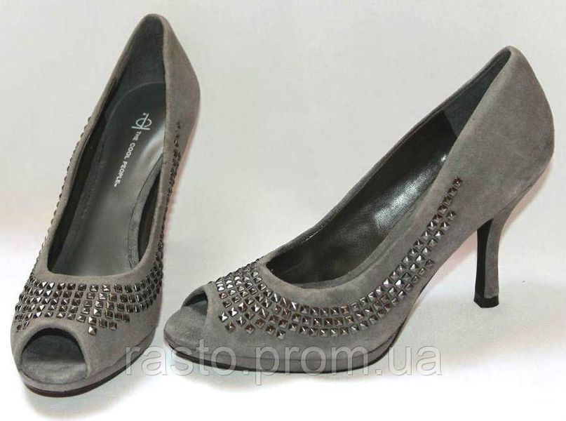 Замшевые женские туфли лодочки с открытым носком The cool people ALDO 36, 36.5, 38 размеры 958020270 фото