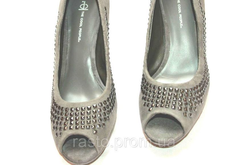 Замшевые женские туфли лодочки с открытым носком The cool people ALDO 36, 36.5, 38 размеры 958020270 фото