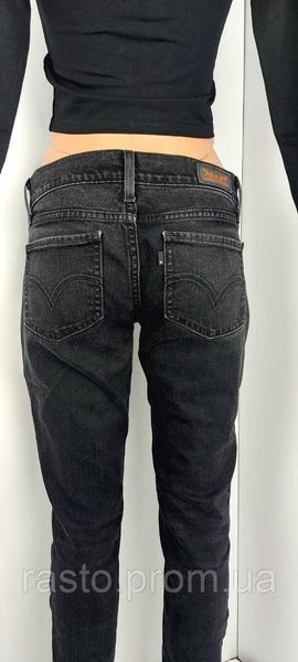 Женские черные джинсы Levis 524 Too Superlow Skinny w27 оригинал! 2304283701 фото