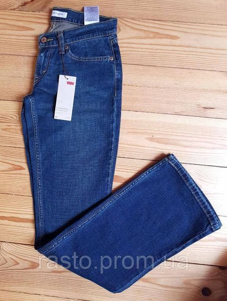 Женские джинсы Levis 524 bootcut темносиние W27 L34 классика ЛВ14 фото