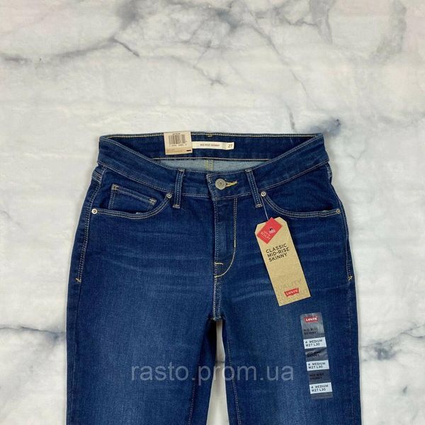 Джинсы классические Levis classic mid rise skinny Jeans W26 Lmid RiseSkinny фото