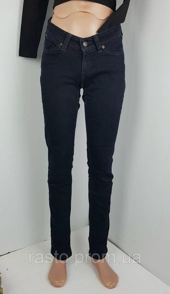 Женские темносиние зауженные джинсы скинни Levis bold curve low rise skinny. фигура "песочные часы" W26 W27 2304343029 фото