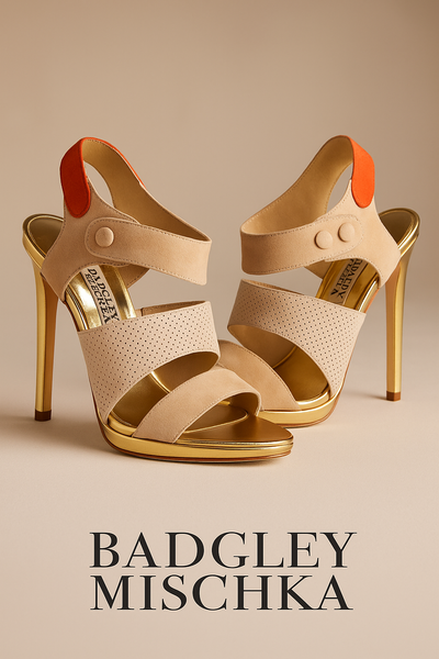 Люксовые босоножки BADGLEY MISCHKA 37, 5, 38 кожа США 960648070 фото