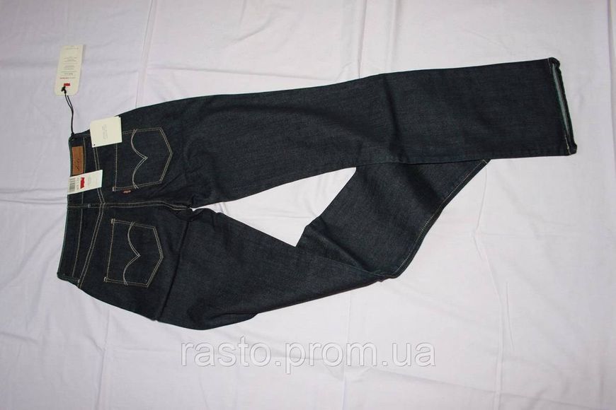 LEVIS bold curve straight leg классические темносиние прямые джинсы на фигуру песочные часы W26, W27 серию 493606899 фото