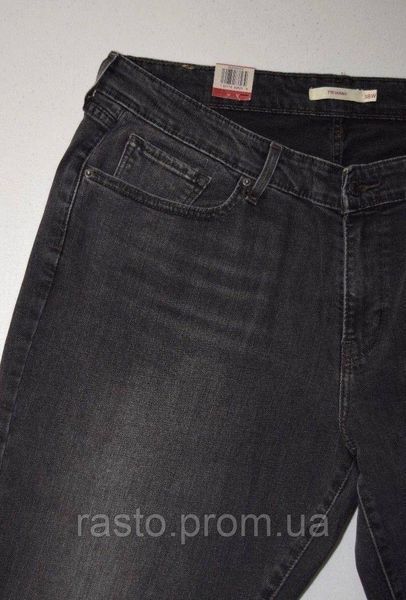 Женские формирующие зауженные джинсы LEVIS 711 W20 серые модные большой размер 2хл 3хл L711SerPyatn фото