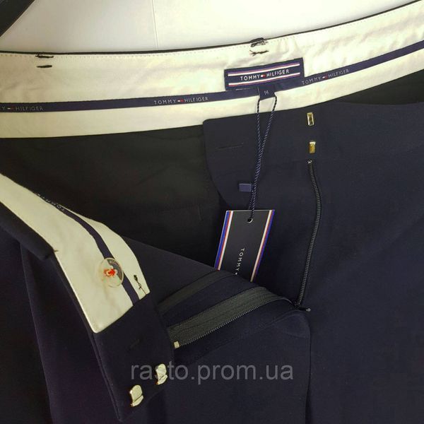 Жіночі класичні штани Tommy Hilfiger темно-сині New Julian Tailored Jogger Pant 14 розмір ХЛ важкий 2250638229 фото