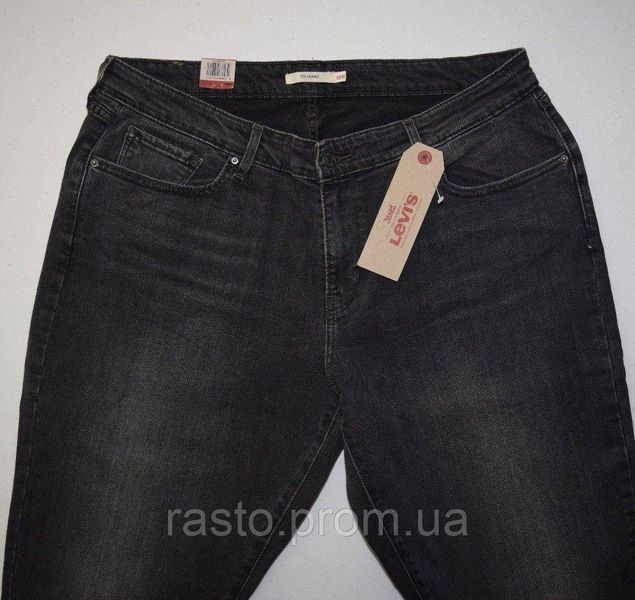 Женские формирующие зауженные джинсы LEVIS 711 W20 серые модные большой размер 2хл 3хл L711SerPyatn фото