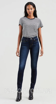 Моделирующие утягивающие джинсы с высокой посадкой LEVIS Levi"s 311 Shaping Skinny W28 Л311син фото