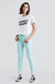 Женские джинсы с высокой посадкой Levis 721 hight rise skinny W26 бирюзовые Lev721golubie фото 2