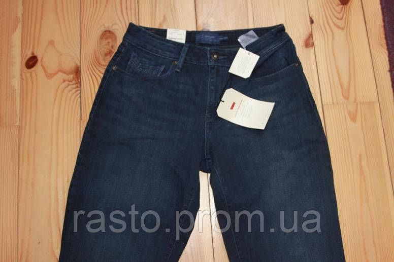 Джинсы LEVIS bold curve straight темносиние прямые джинсы дудочки W28, W29, W30 493606901 фото