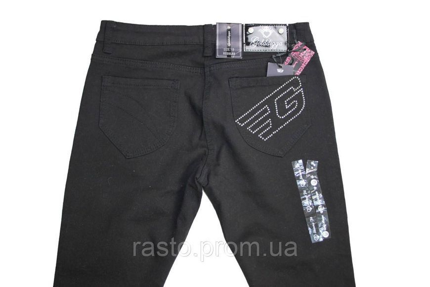 Черные джинсы скинни Golddigga slim fit С, М W26, W27, W28 641433510 фото