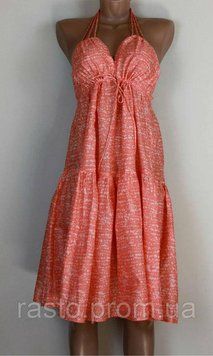 Сарафан H&M хлопок ярусная юбка свободной формы . Размер С, М 496569145 фото
