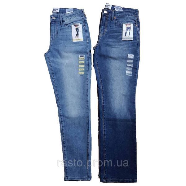 Женские джинсы скинни LEVIS Denizen mid rise skinny W28L28 синие голубые Лденизен МРС фото