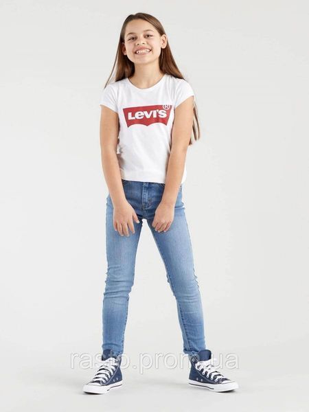 Джинсы детские с высокой посадкой Levi&acute;s 720 High Rise Super Skinny Jeans Размер 10 лет 338 фото
