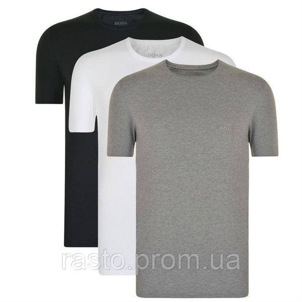 Однотонная белая мужская футболка с круглым вырезом и короткими рукавами 100% хлопок . Качество. 739278870 фото