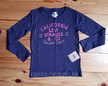 Реглан лонгслив LEVIS для девочки 5 6 лет 740982158 фото