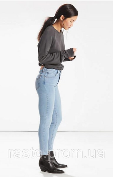 Жіночі класичні блакитні звужені джинси Levi ́s Women ́s 711 Skinny W27 L711golprem фото