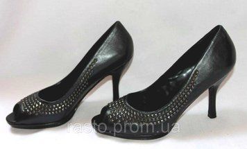 Кожаные женские туфли лодочки на небольшой шпильке The cool people ALDO 38 размеры 1116212801 фото