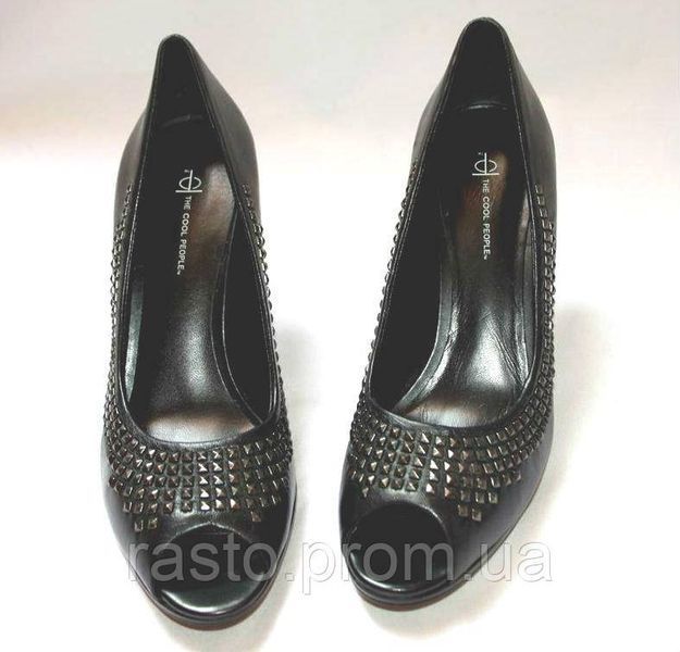Кожаные женские туфли лодочки на небольшой шпильке The cool people ALDO 38 размеры 1116212801 фото