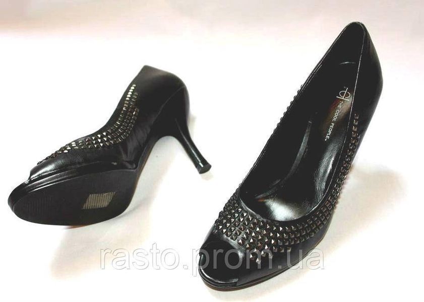 Кожаные женские туфли лодочки на небольшой шпильке The cool people ALDO 38 размеры 1116212801 фото