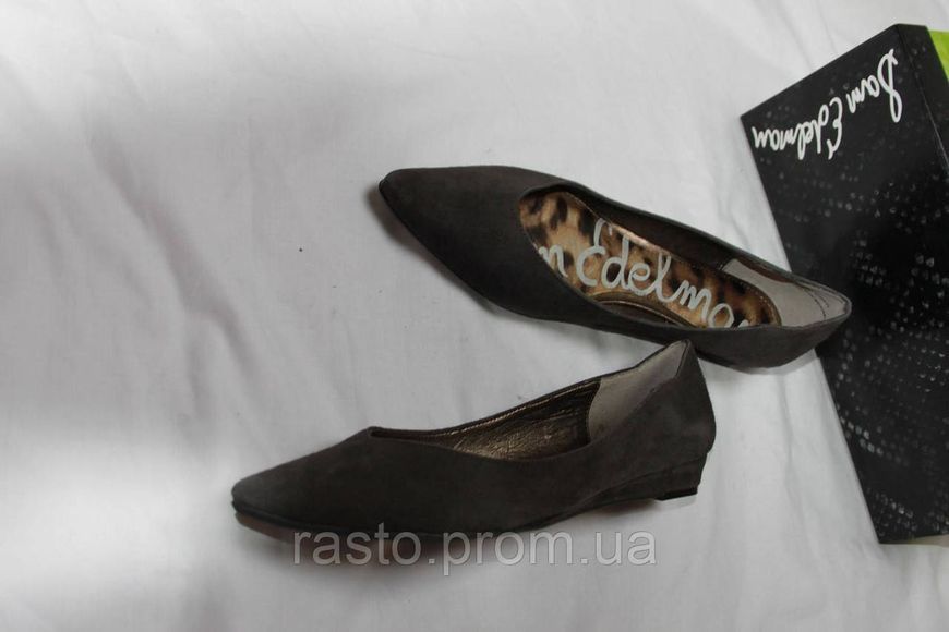Туфли балетки на танкетке Sam Edelman США, 37,38 замша кожа 492408476 фото
