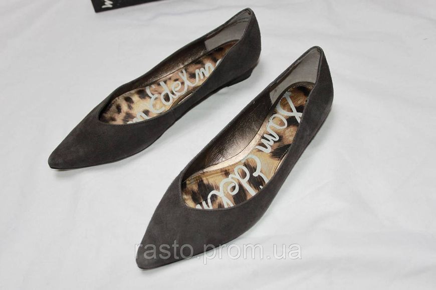 Туфли балетки на танкетке Sam Edelman США, 37,38 замша кожа 492408476 фото