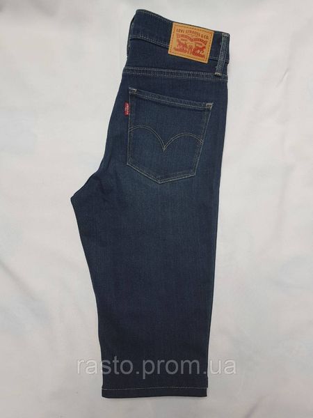 Джинсовые шорты бриджи levis 311 W27 высокая посадка М Л311шорт фото