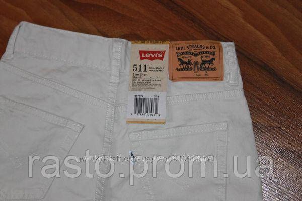 Шорты на мальчика LEVIS 511 slim short stretch 505 regular 10 лет оригинал! 740982159 фото