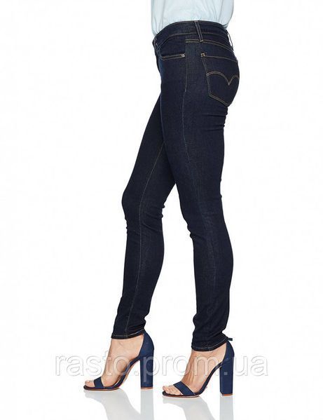 Женские классические темносиние зауженные скини джинсы Levi&acute;s Women&acute;s 711 Skinny W25, W31 L711 ts фото